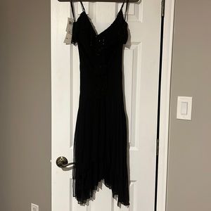Black cocktail dress Sue Wong size 2 new with tags